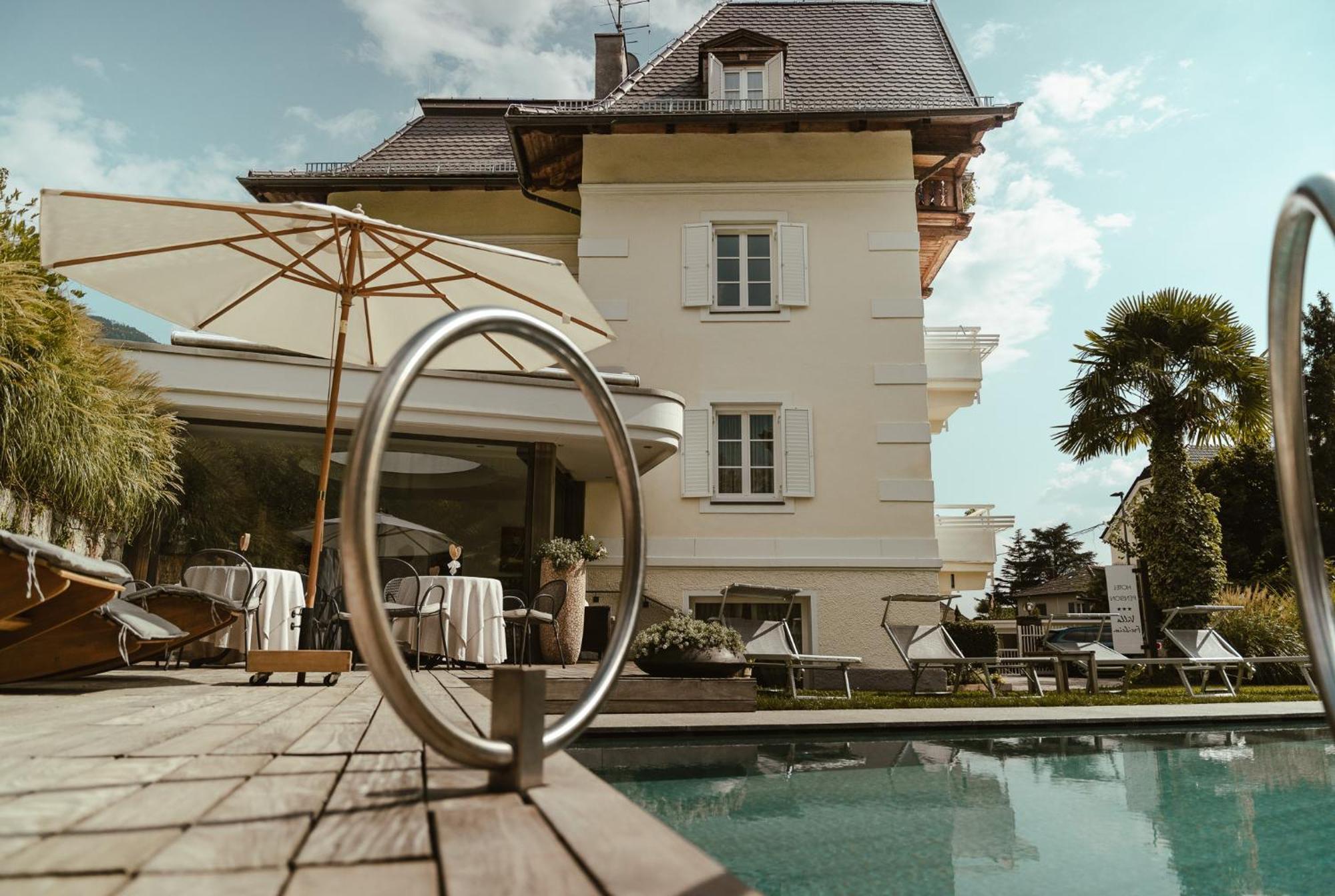 Hotel Villa Freiheim Мерано Екстериор снимка